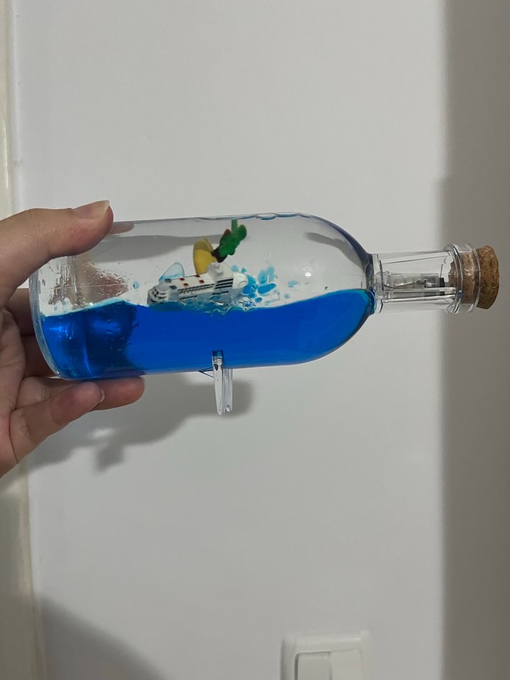 Batmayan gemi  süs eşyası - Görsel 3