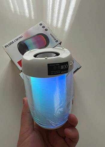 Çok Renkli 360° Işıklı Bluetooth Hoparlör - Görsel 4