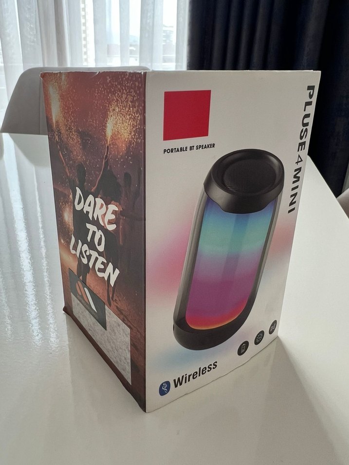 Çok Renkli 360° Işıklı Bluetooth Hoparlör - Görsel 2