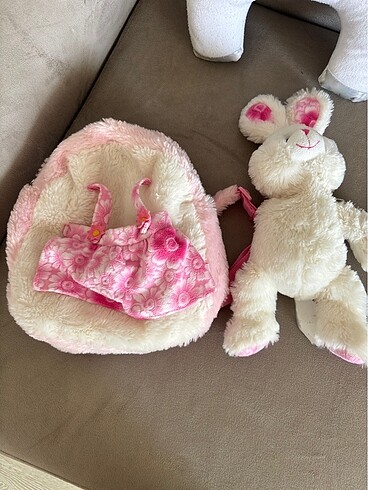 Beden Kız çocuk sırt çantası unicorn peluş