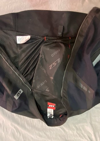 Fermuarlı Siyah Motorcu Ceketi - Görsel 3