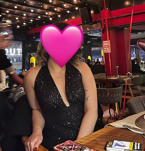 Diğer pul payet mini elbise