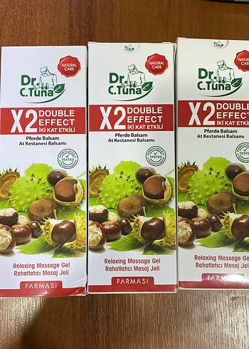 Dr. C. Tuna At Kestanesi Balsamı X2 Çift Etkili