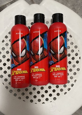 Avon Marvel Spider-Man 2'si 1 Arada Şampuan ve Vücut Yıkama 200m