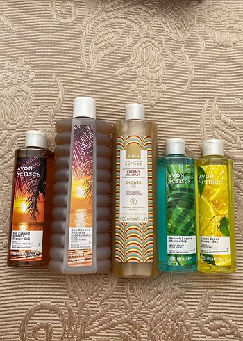 Avon Senses Çeşitli Duş Jelleri 250-500 ml