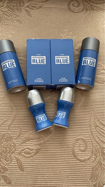 Blue parfüm seti