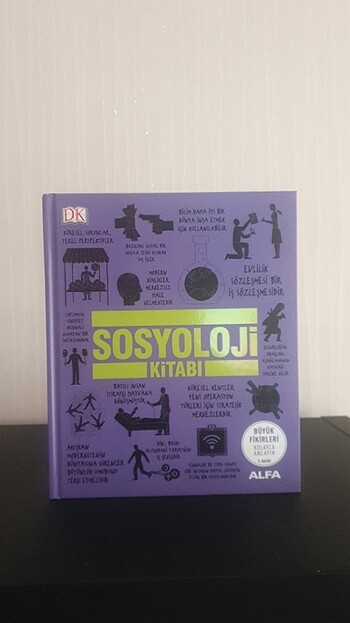 Sosyoloji kitabı alfa büyük fikirleri kolayca anlayın