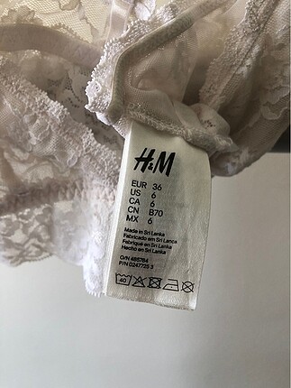 H&M Dantel Bralet