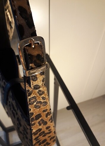 Yves Saint Laurent YSL-Yves Saint Laurent Leopar Baget Çanta