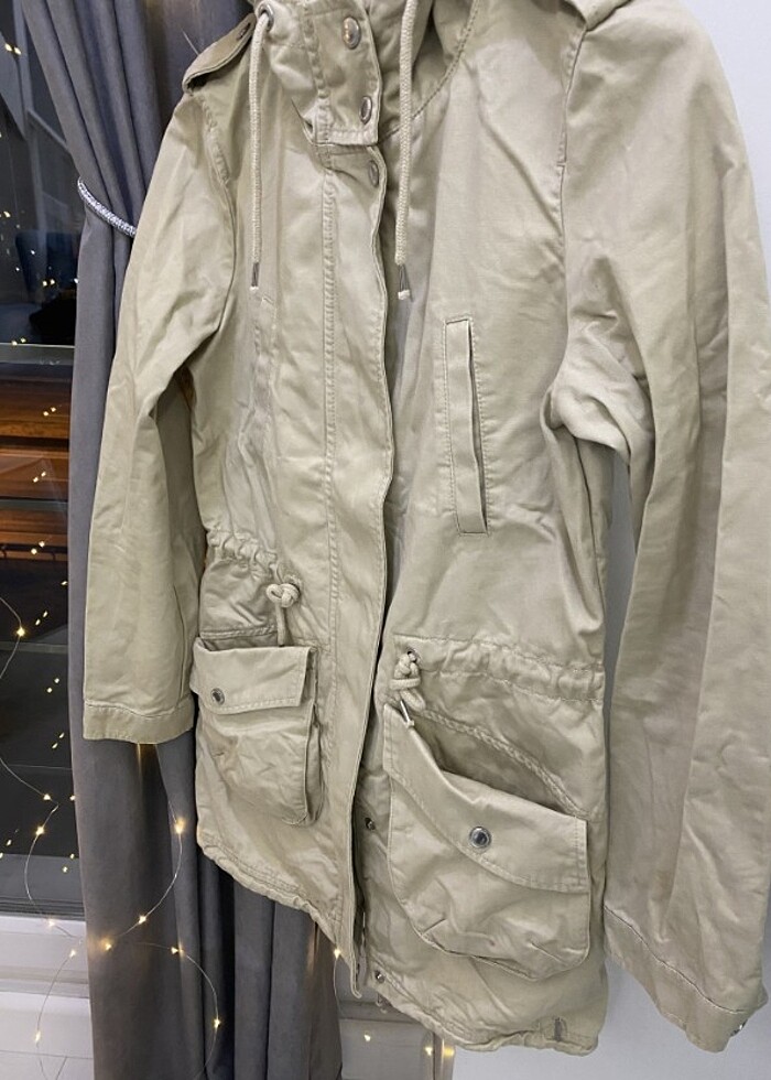 CLOCHOUSE PARKA TRENCKOT MONT - Görsel 4