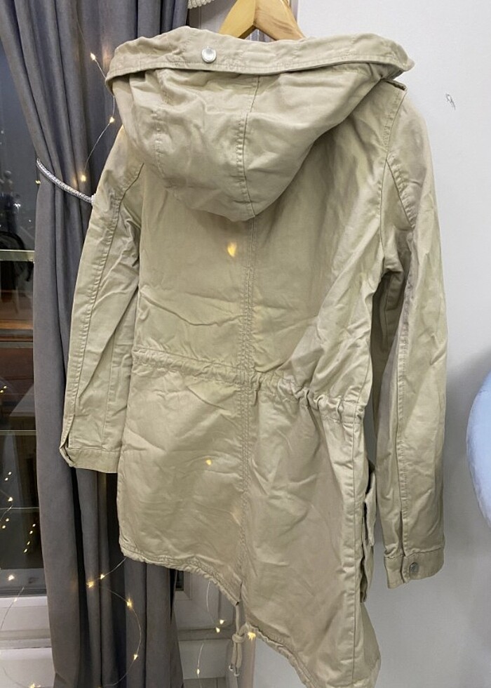 CLOCHOUSE PARKA TRENCKOT MONT - Görsel 5