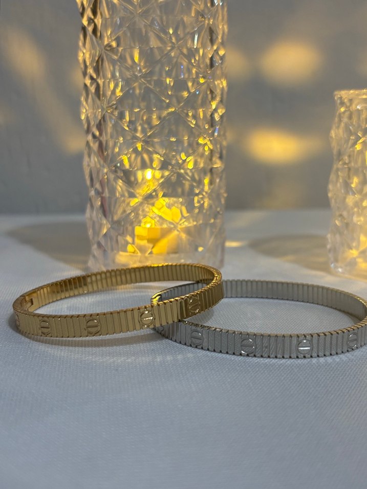 Çelik kelepçe cartier model - Görsel 3