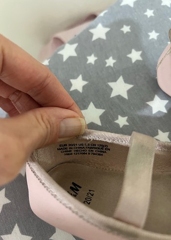 H&M kız çocuk babet - Görsel 8