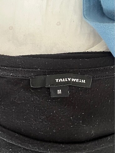 universal Beden siyah Renk Tally wejl bluz