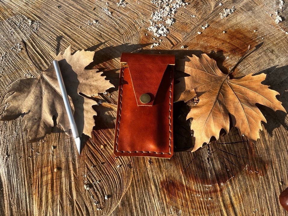 %100 Gerçek Deri Kalemlik - Görsel 2