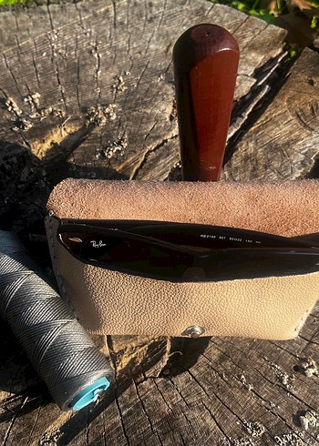 %100 gerçek deri gözlük kılıfı modelleri - Görsel 3