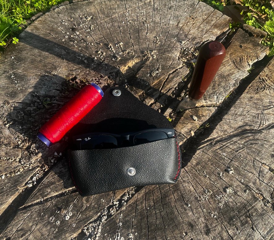 %100 gerçek deri gözlük kılıfı modelleri - Görsel 2