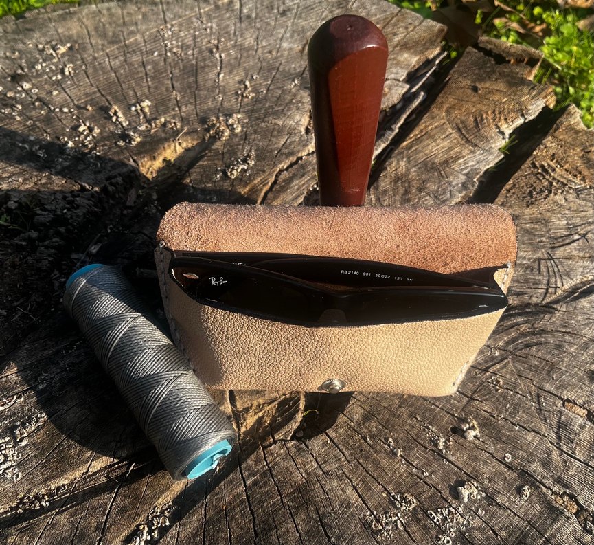 %100 gerçek deri gözlük kılıfı modelleri - Görsel 4