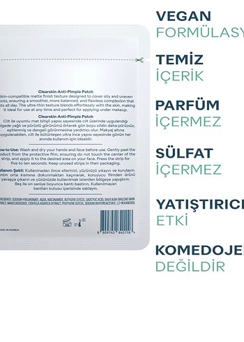 PROPIA Sivilce Bandı - Karma ve Yağlı Ciltler İçin - Görsel 6