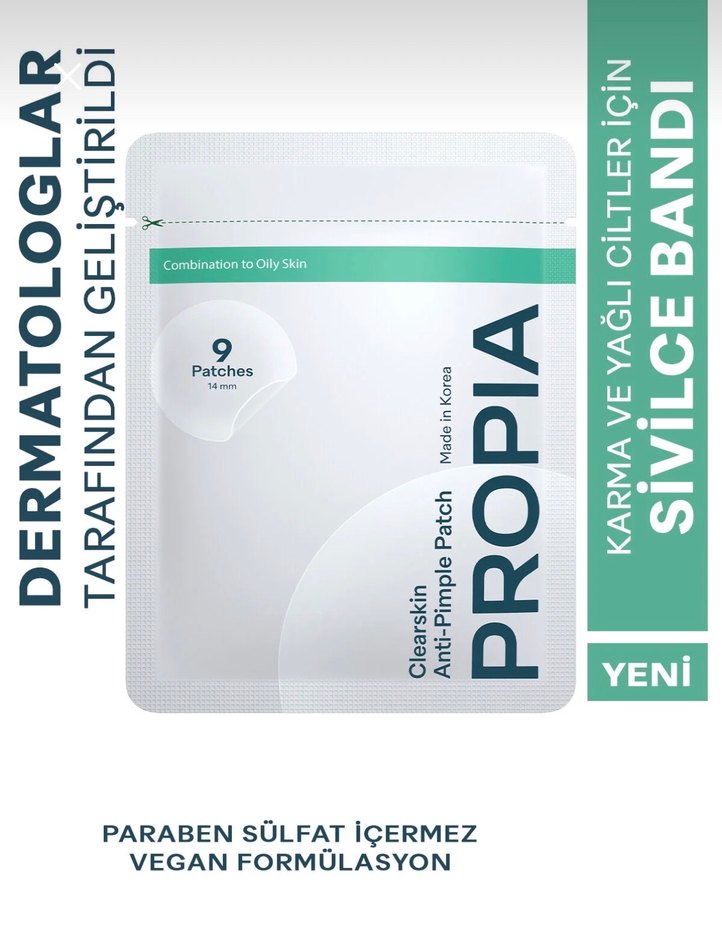 PROPIA Sivilce Bandı - Karma ve Yağlı Ciltler İçin - Görsel 3