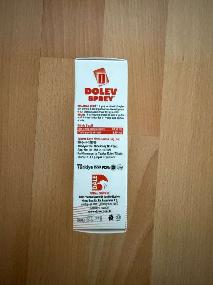 Nar Kabuklu Dolev Sprey 30 ml - Görsel 2