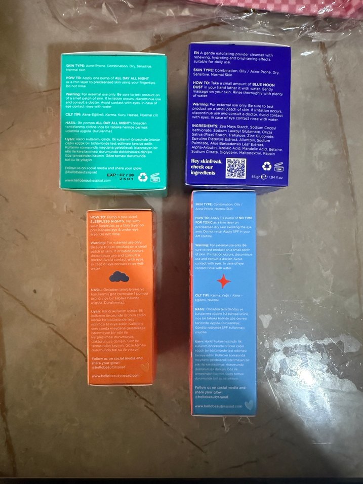 Beauty Squad Cilt Bakım Seti+ Çanta cosmed - Görsel 4