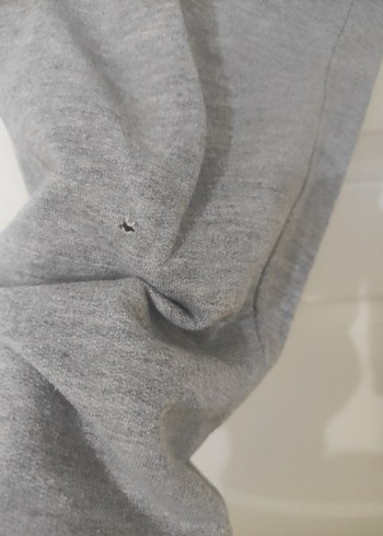 Gri erkek Pamuklu Rahat Kesim Eşofman - Görsel 3