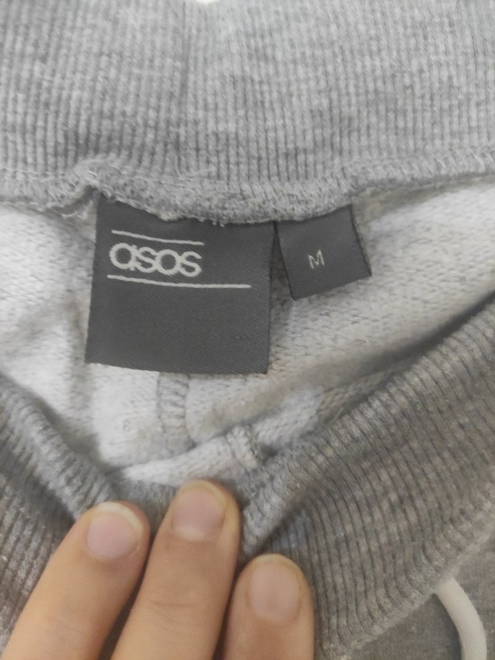 Gri erkek Pamuklu Rahat Kesim Eşofman - Görsel 5