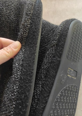 Gri Örgü Erkek Ev Botu - Görsel 8