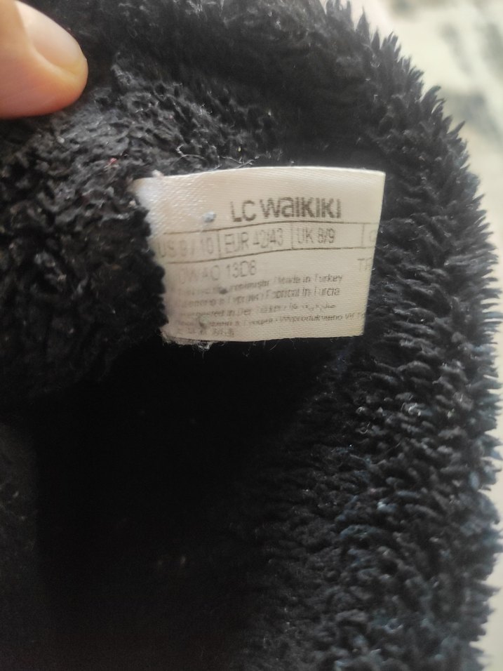 Gri Örgü Erkek Ev Botu - Görsel 5