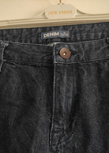 42 Beden Lacivert Kadın Denim Pantolon