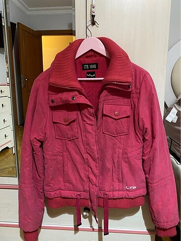 LTB LTB Pembe içi kalın şardonlu mont