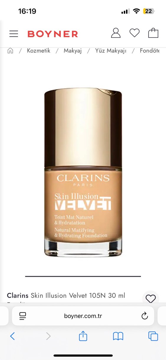Clarins Skin Illusion Fondöten - Görsel 4