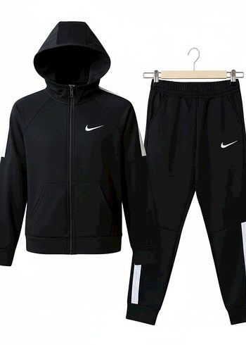Nike Erkek Siyah Regular Fit Eşofman Takımı