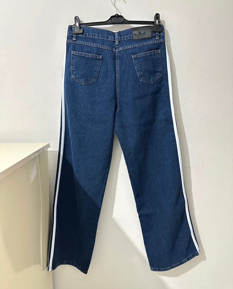 Adidas Mavi Denim Jean — görsel 2/4