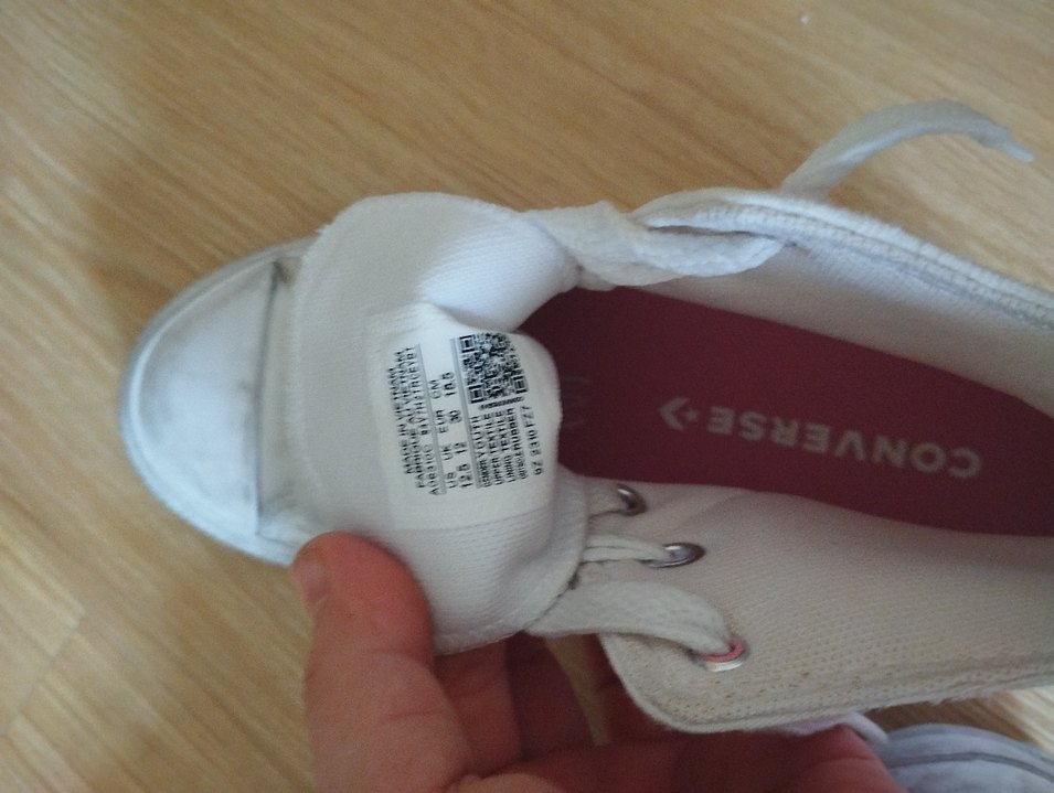 Kız Çocuk Beyaz Spor Ayakkabı Converse - Görsel 2