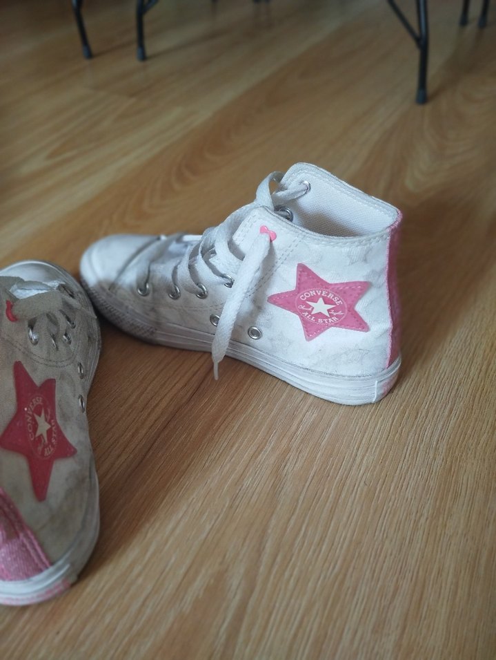 Kız Çocuk Beyaz Spor Ayakkabı Converse - Görsel 4