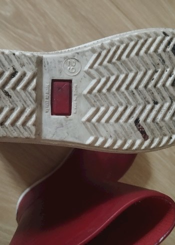 Kızlar için Kırmızı Igor Lastik Çizme - Görsel 4