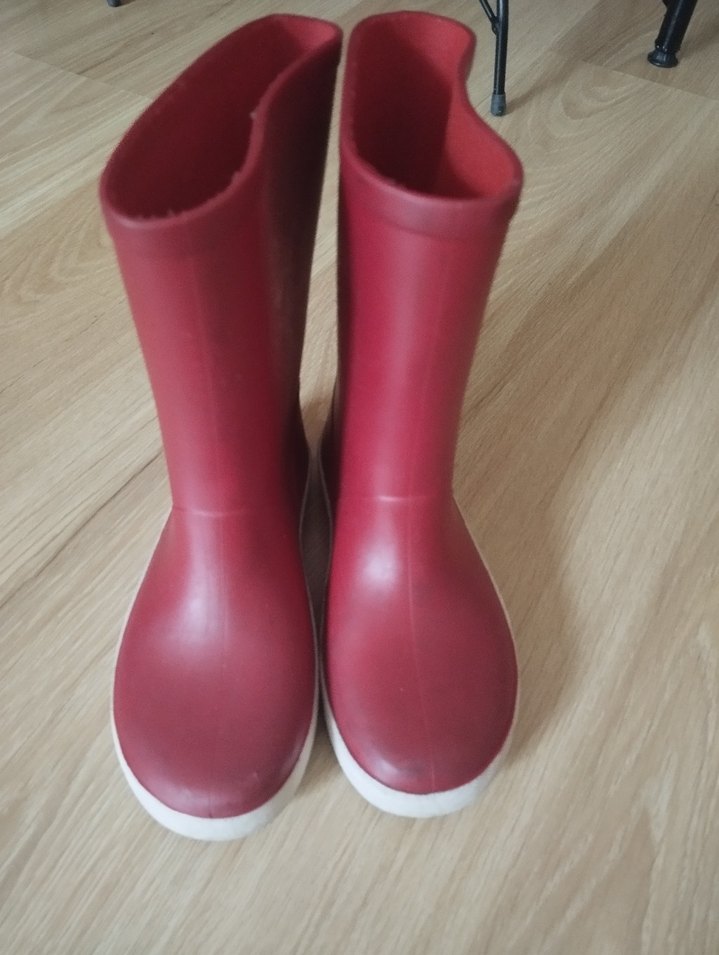 Kızlar için Kırmızı Igor Lastik Çizme - Görsel 2