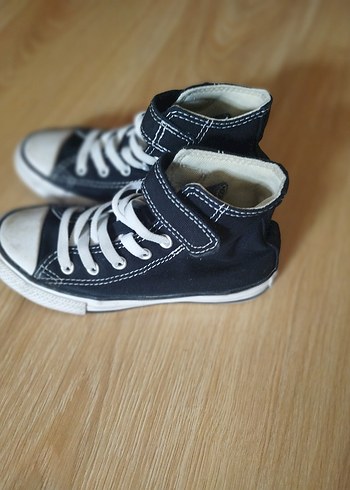 Kız Çocuk Siyah Spor Ayakkabı Converse - Görsel 3