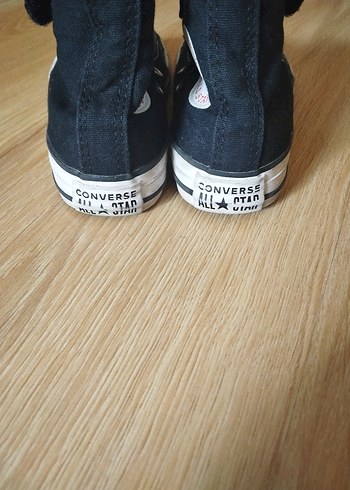 Kız Çocuk Siyah Spor Ayakkabı Converse - Görsel 4