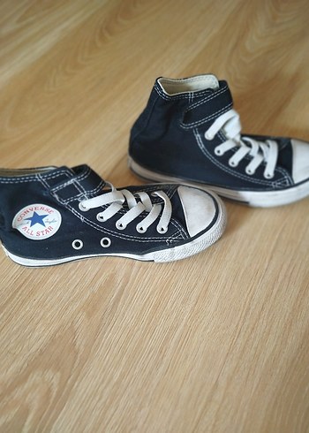 Kız Çocuk Siyah Spor Ayakkabı Converse - Görsel 2