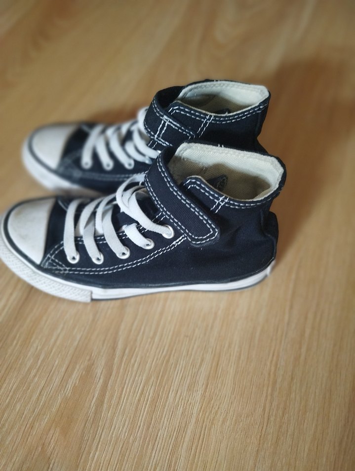 Kız Çocuk Siyah Spor Ayakkabı Converse - Görsel 3