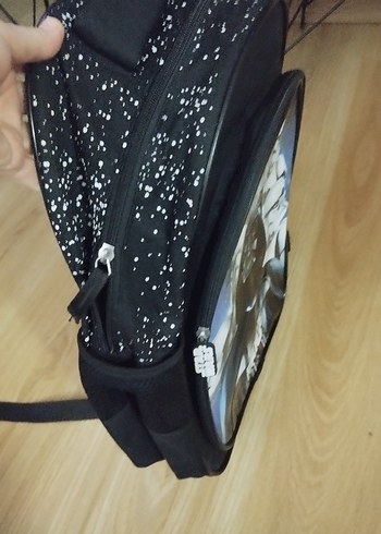 Star Wars Temalı Siyah Çocuk Okul Çantası Seti - Görsel 4