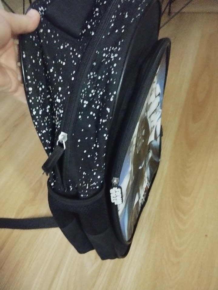 Star Wars Temalı Siyah Çocuk Okul Çantası Seti - Görsel 4