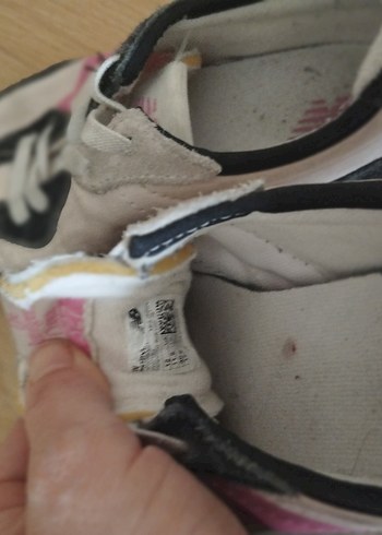 Kız Çocuk Çok Renkli Bağcıklı Spor Ayakkabı - Görsel 5