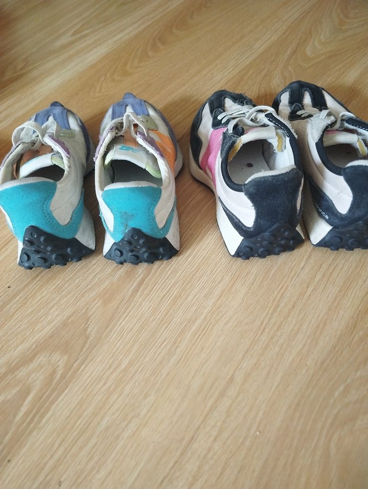 Kız Çocuk Çok Renkli Bağcıklı Spor Ayakkabı - Görsel 2