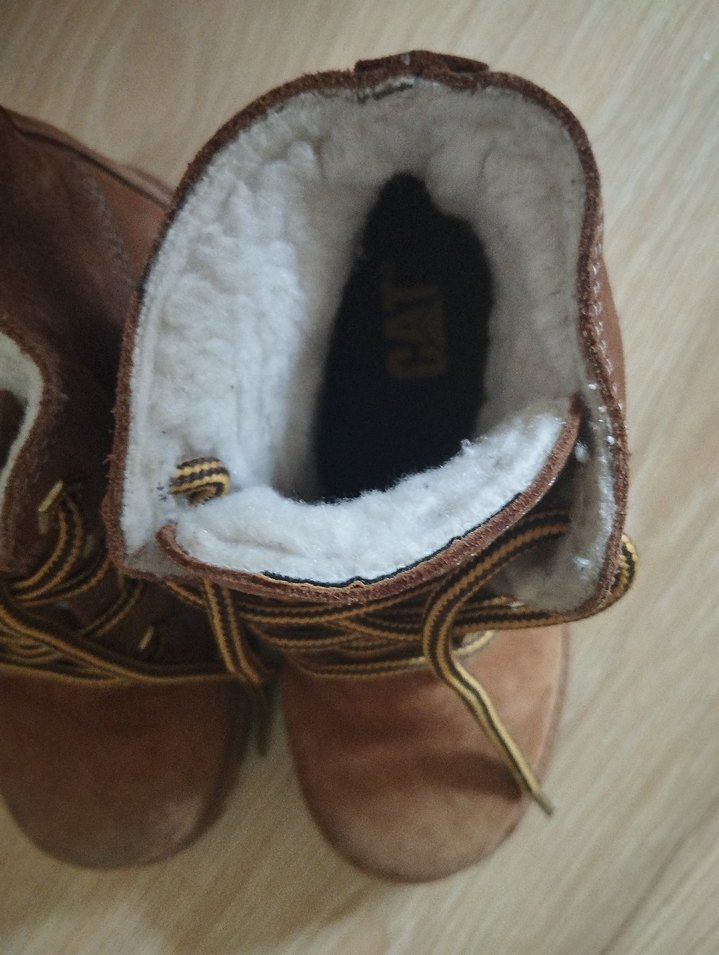 Kız çocuk Kahverengi Süet orjinal cat bot - Görsel 5