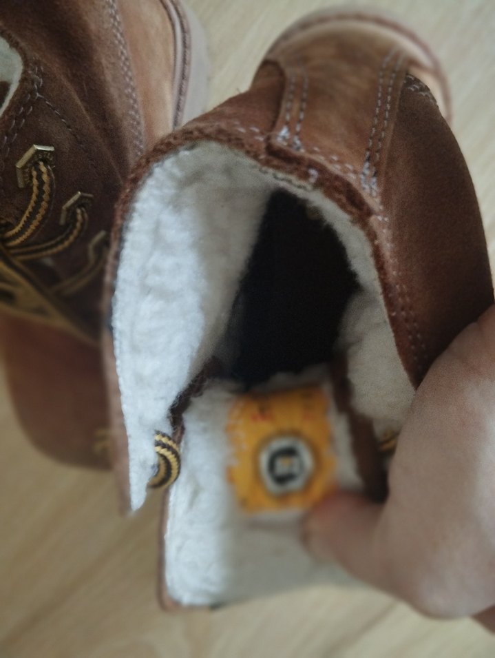 Kız çocuk Kahverengi Süet orjinal cat bot - Görsel 4