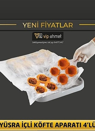 Vip ahmet içli köfte aparatı 